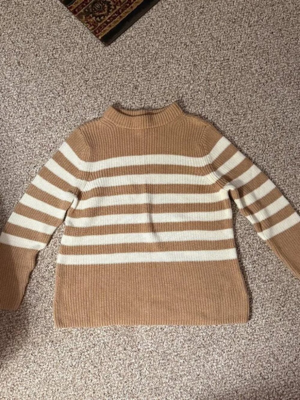 Talbots Stripped Sweater -- Petite Extra Large